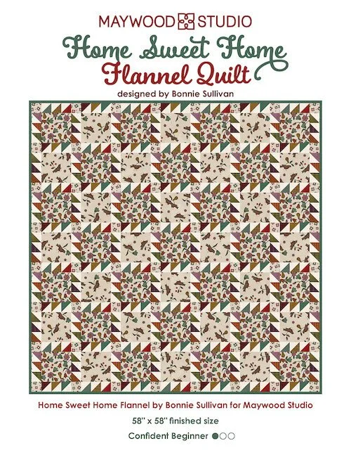 HOME SWEET HOME Flannel Quilt Kit
