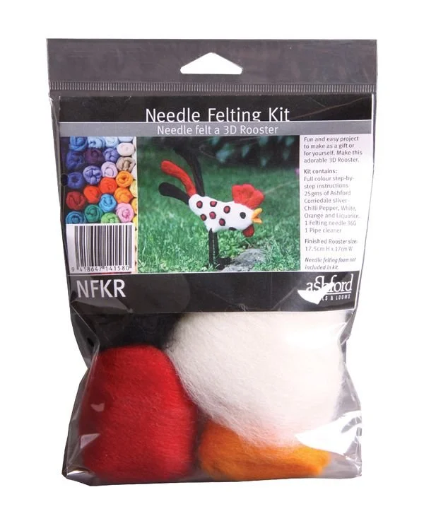 Ashford Needle Felting Kit - Rooster