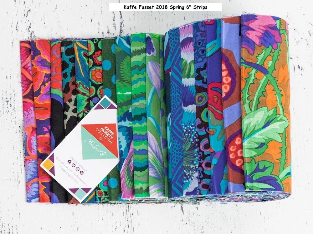 Kaffe Fassett 2018 Spring 6" Strips