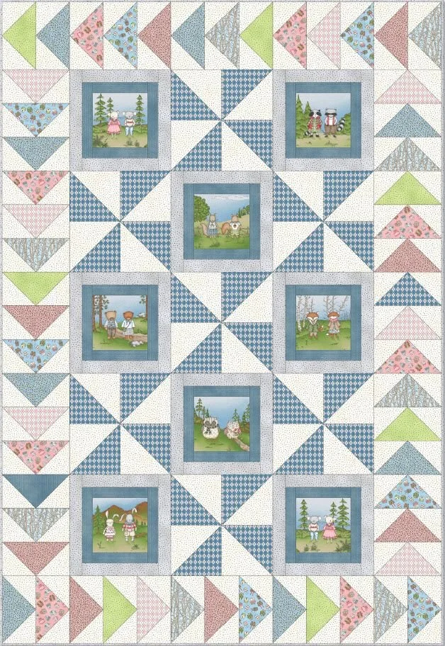 Forest Friends Quilt Pattern