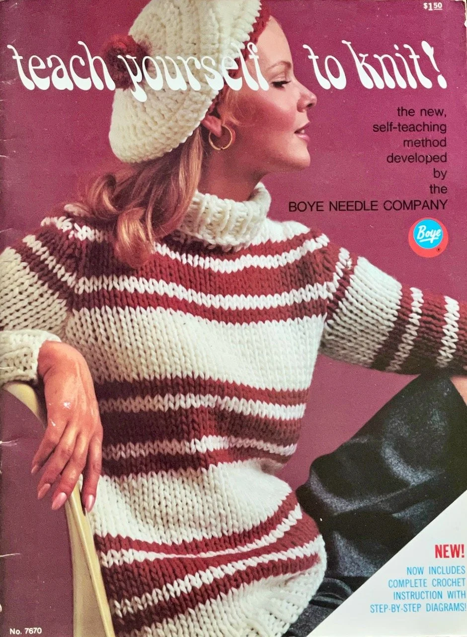 Boye Needle - Teach Yourself to Knit