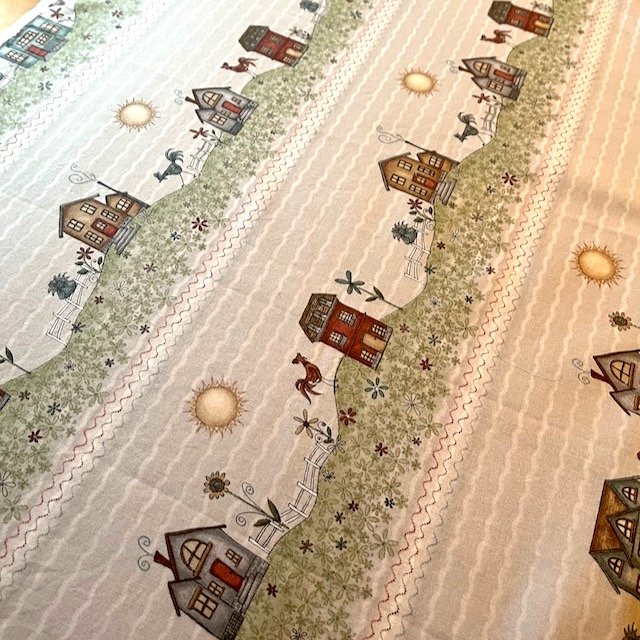 Quilt Fabric, Home to Roost, Roosters, Chickens, Country