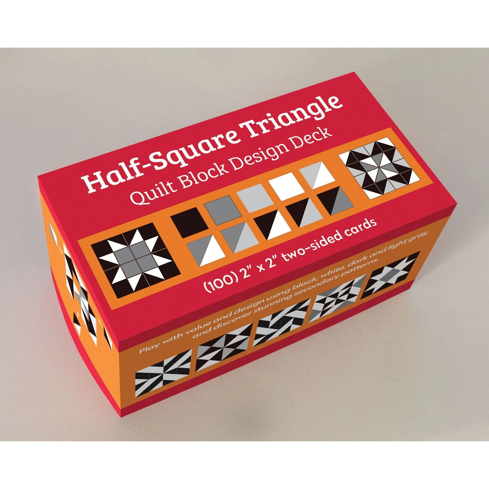 Quilt Block Design Deck Half-Square Triangle