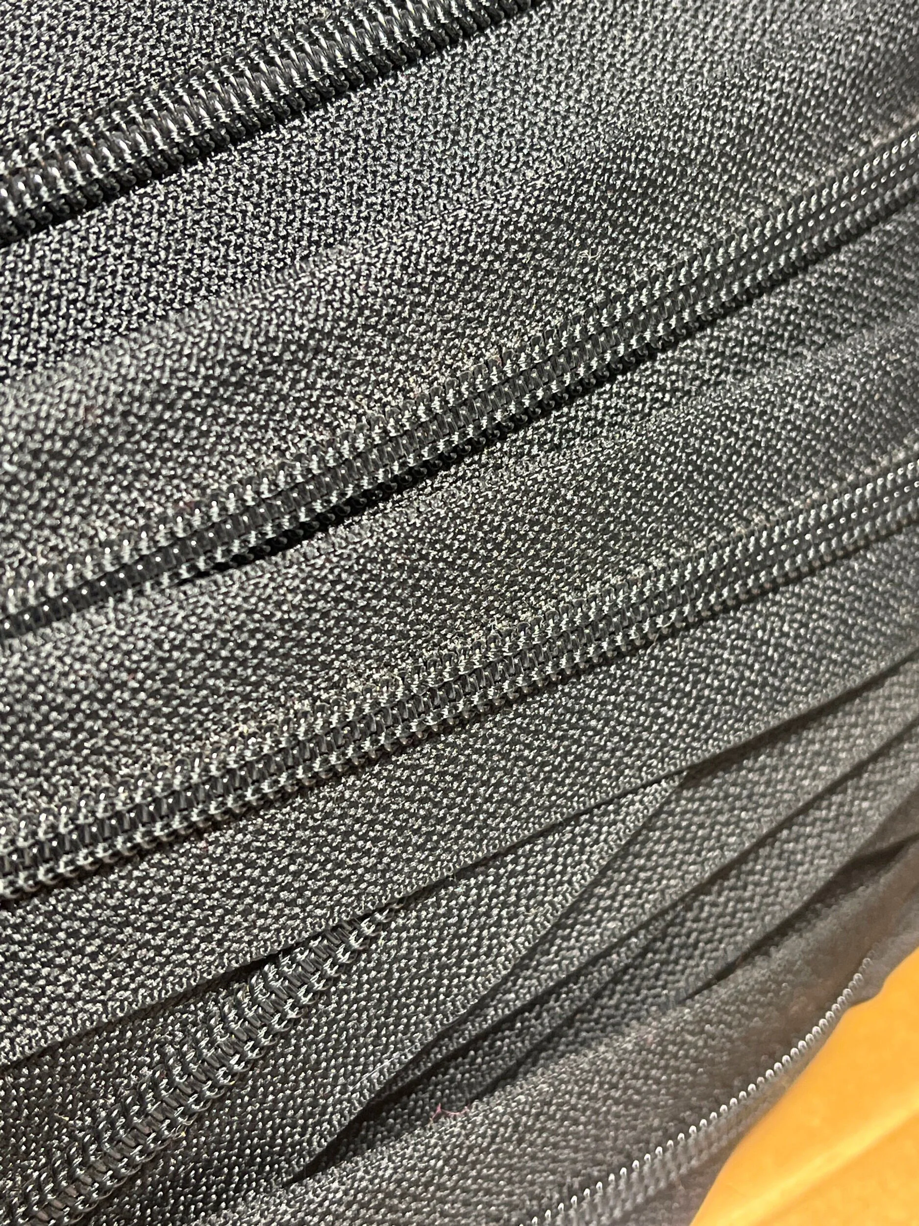 5/8" #8 Nylon Black Zipper Tape