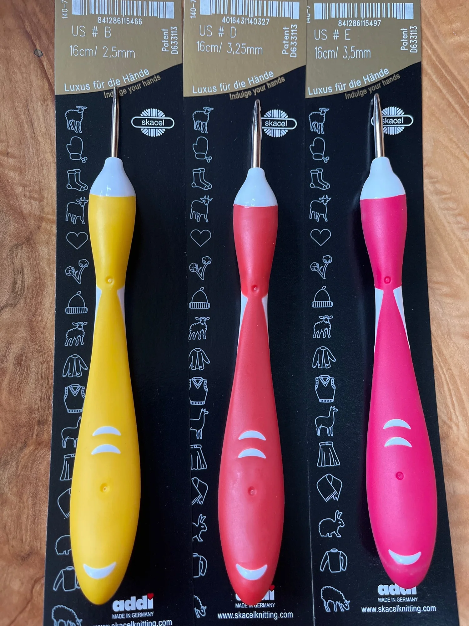 Addi Swing Crochet Hook SET - Fiber to Yarn