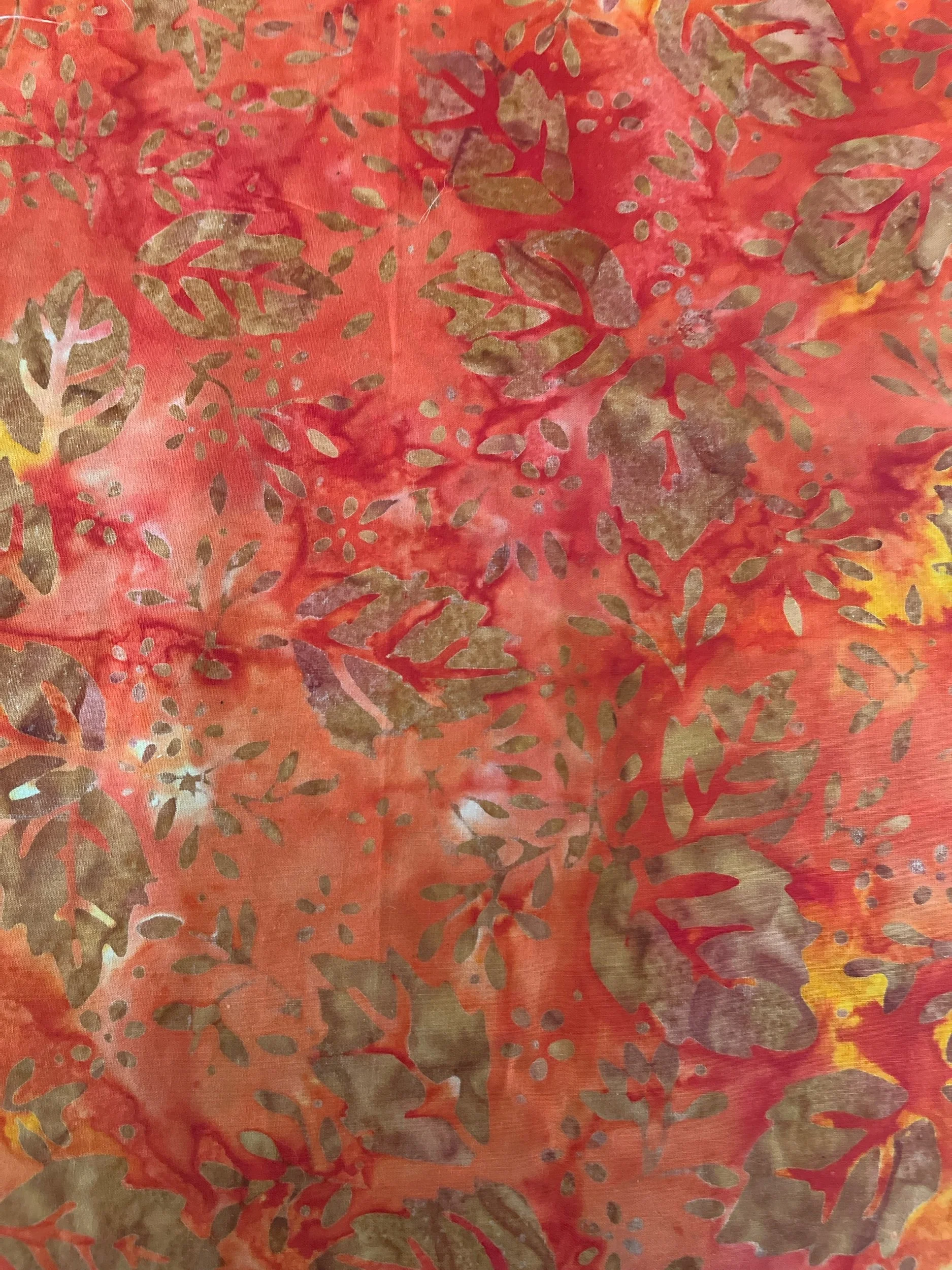 In the Beginning Floragraphix Batiks 4 GBC 2 - 1.47 Yd