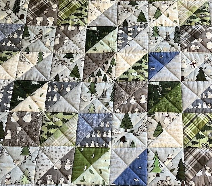 Snow Leopard Quilt