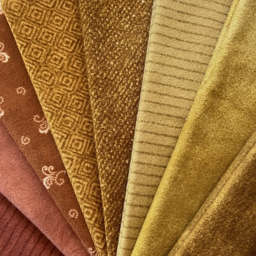 Maywood Woolies YELLOW Flannel