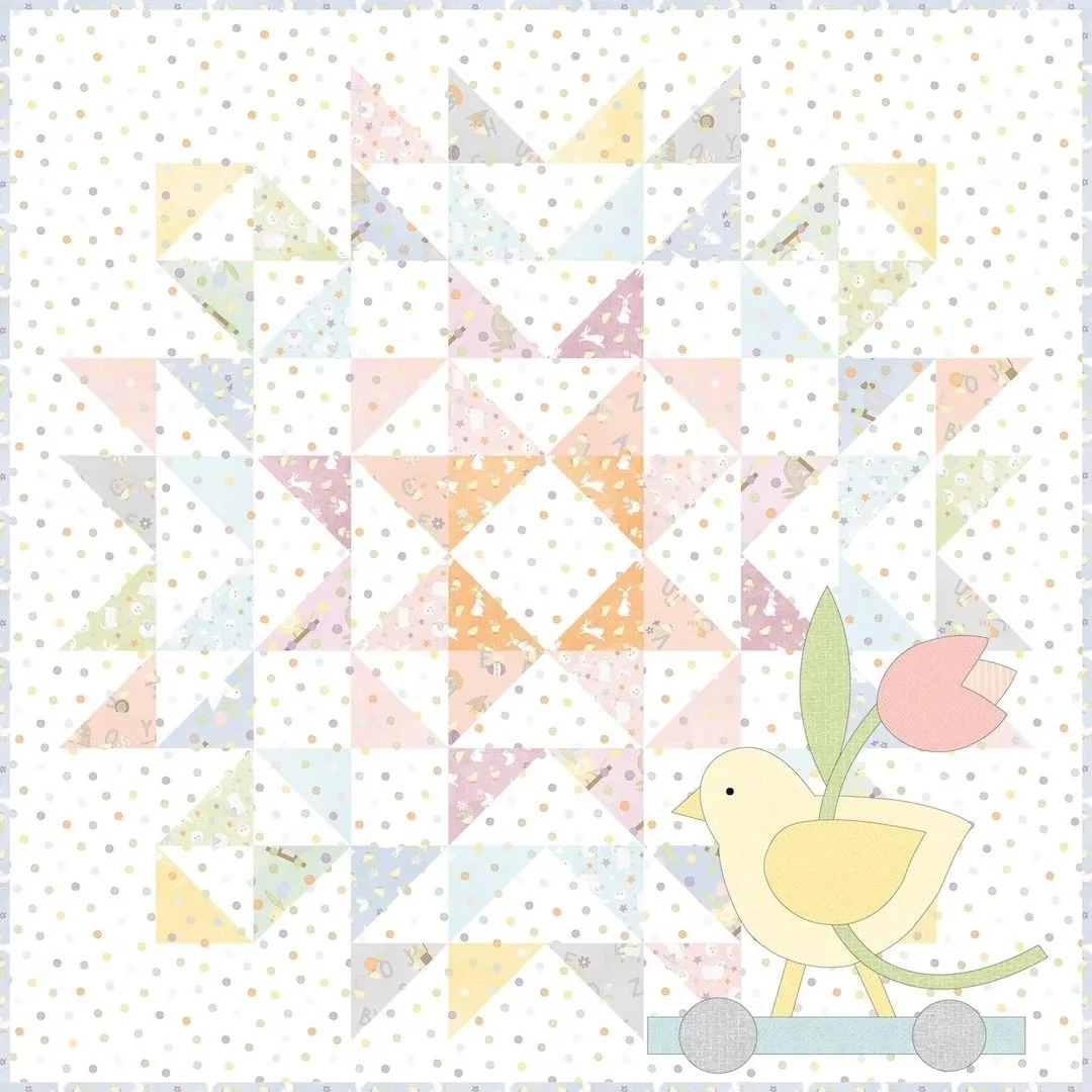 Little Chick-a-Dee Flannel Quilt Kit