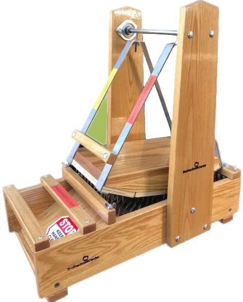 Brother Swinging Wool Picker