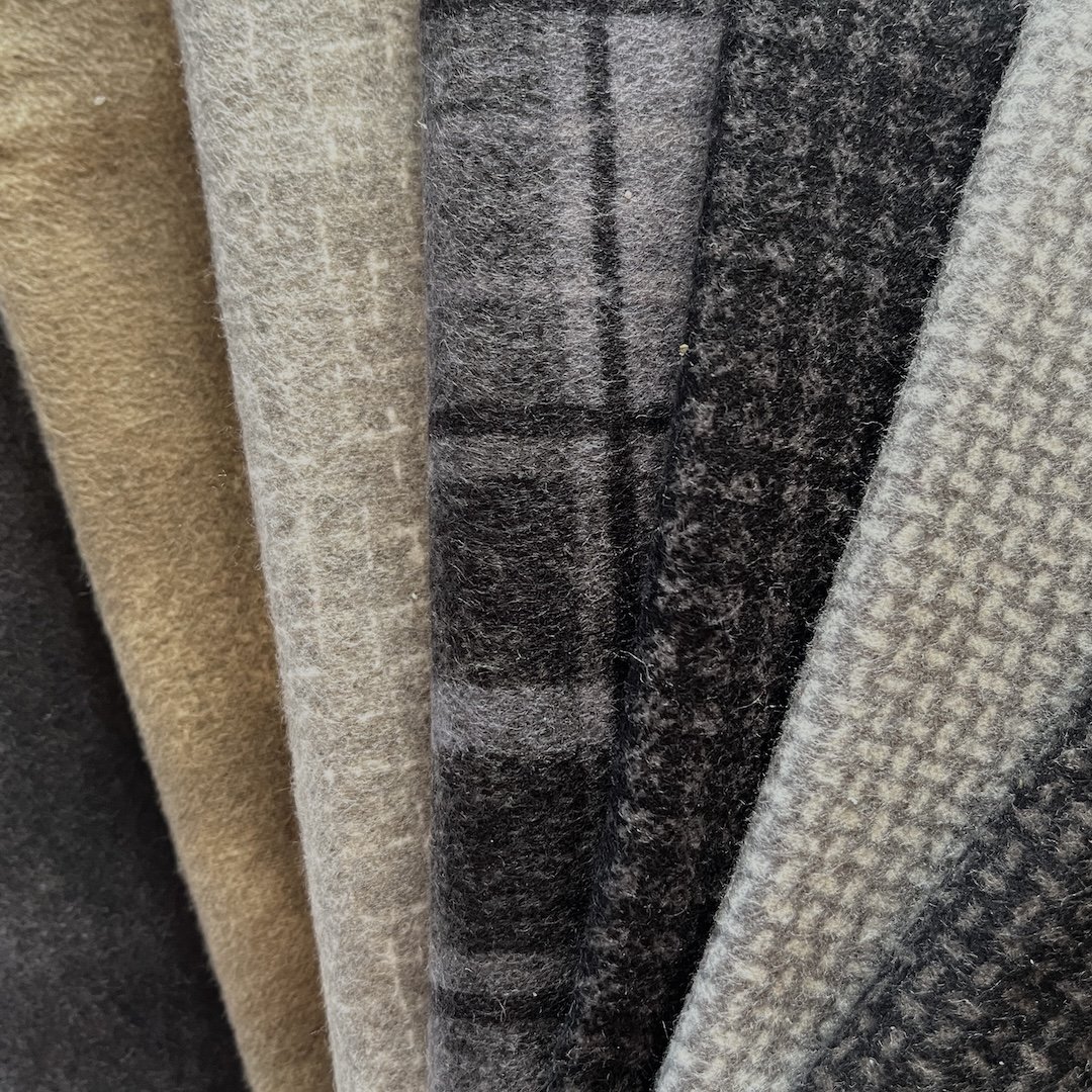 Maywood Woolies BLACK-GREY Flannel