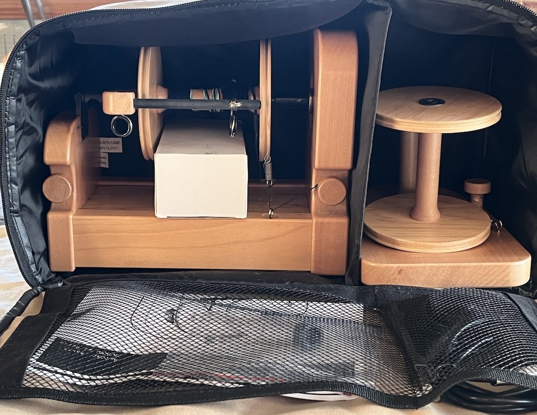 Ashford used espinner in bag .JPG