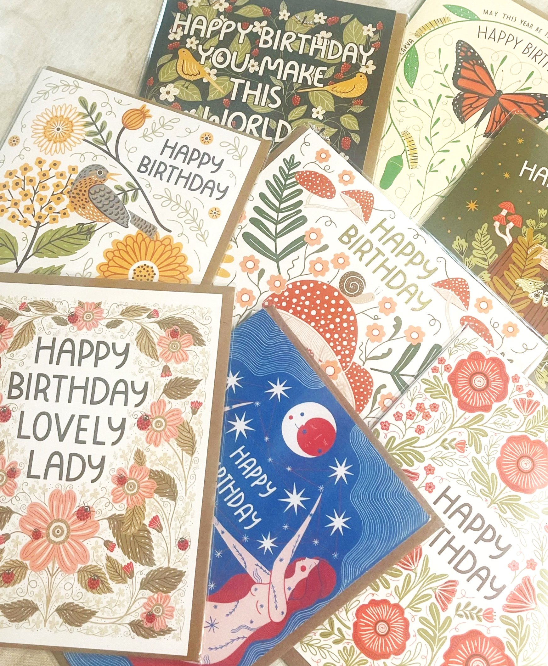 Gingiber BIRTHDAY CARDS