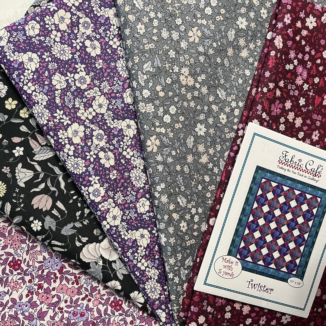 Liberty Fabrics TWISTER Quilt Kit