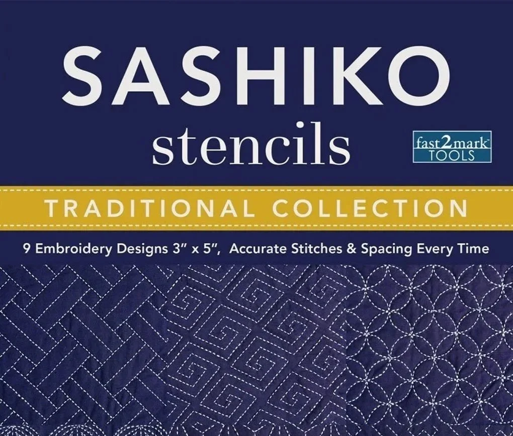 Sashiko Stencils Traditional Collection