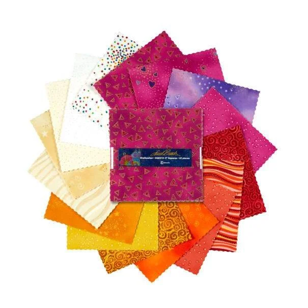 Laurel Burch SHELLSEEKER 5" Charm Pack