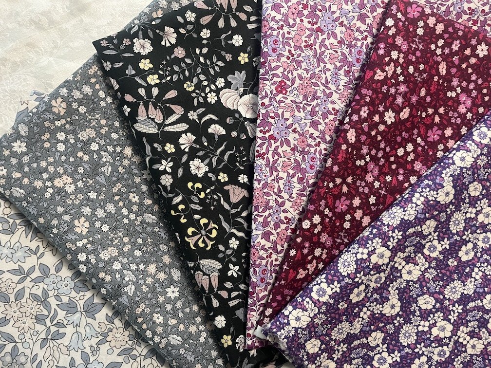 Liberty Fabrics  FLOWER SHOW (6) Fat Quarter Bundle