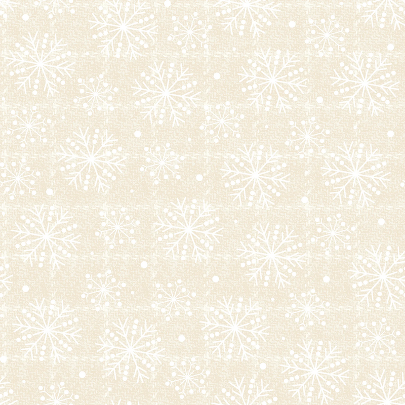 Maywood HOLLY JOLLY Flannel SNOWFLAKES masf10895-E
