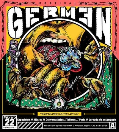 Afiche promo realizado junto al grandìsimo CARSAL