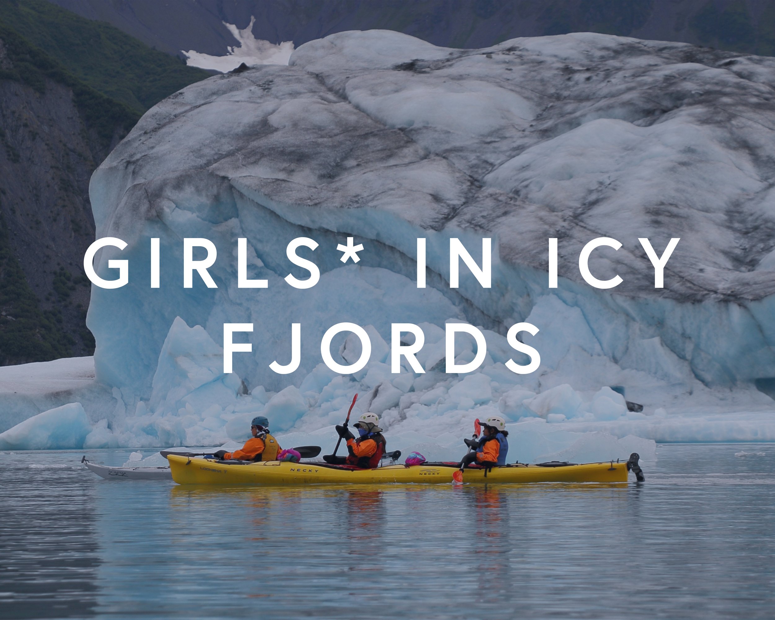 Image links to the Girls* in icy fjords expedition page