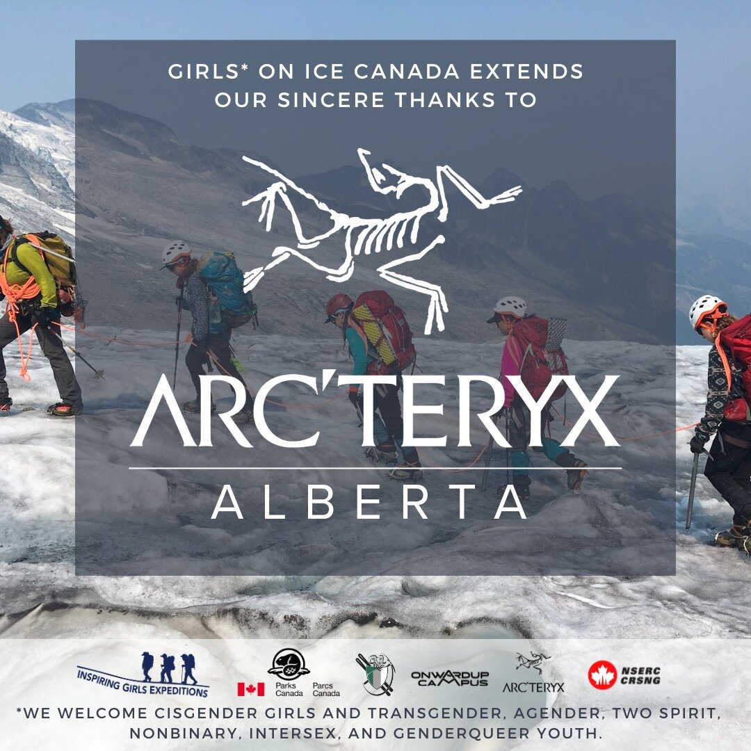 We are so grateful to Arc'teryx Alberta (@arcteryx.alberta) for your support with #GOIC  #Illecillewaet2023 ❤️😊 For 3 years running, Arc'teryx Alberta has given #GOIC community grants and they have also donated the proceeds from TWO large events of 