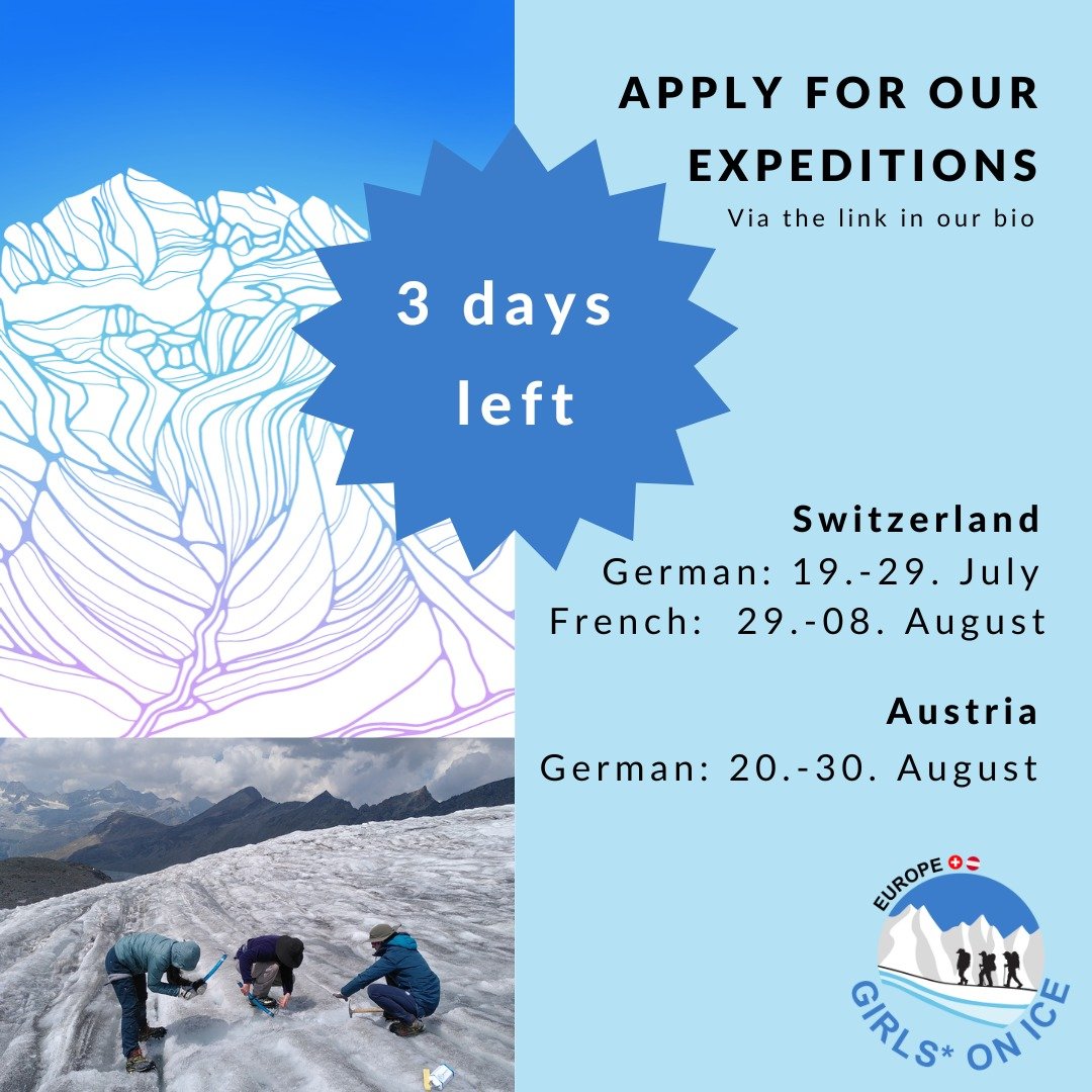 Sei dabei bei unseren Expeditionen in &Ouml;sterreich oder der Schweiz. Du hast noch drei Tage Zeit, um dich zu bewerben! Link in bio.

Rejoins-nous pouer nos exp&eacute;ditions 2024 en Autriche et en Suisse. Plus que 3 jours pour postuler. Lien en b