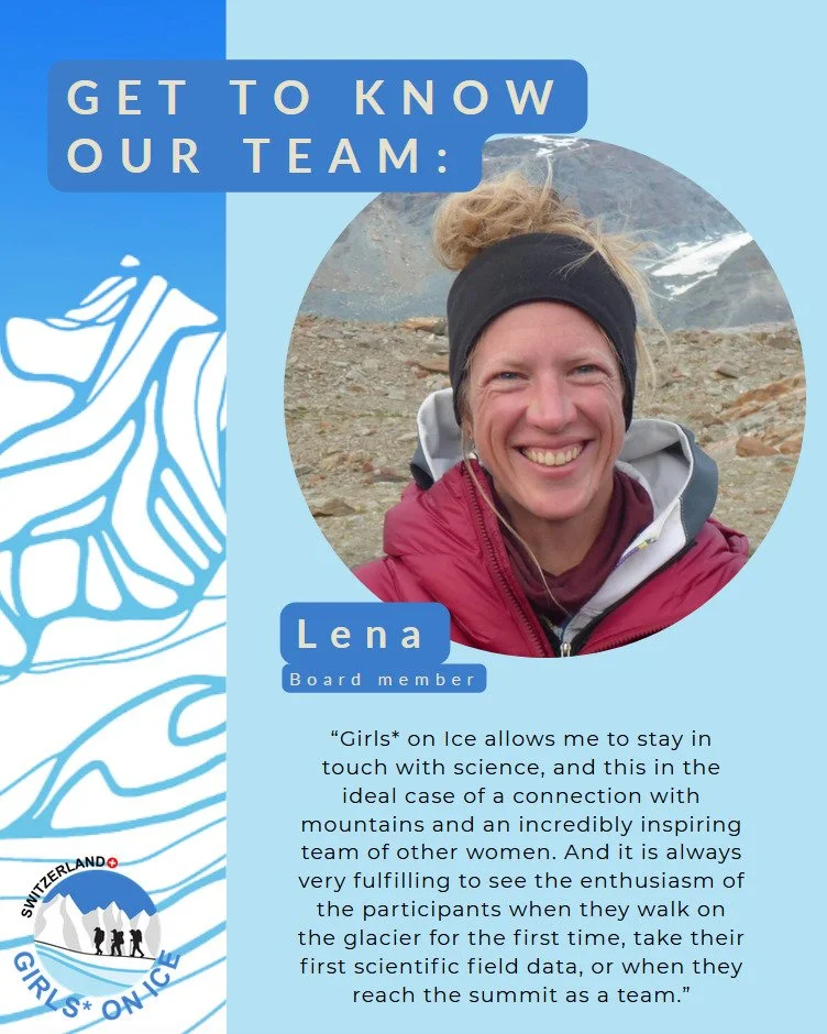 Get to know our team - today with our board member and school activities coordinator Lena ☀🗻