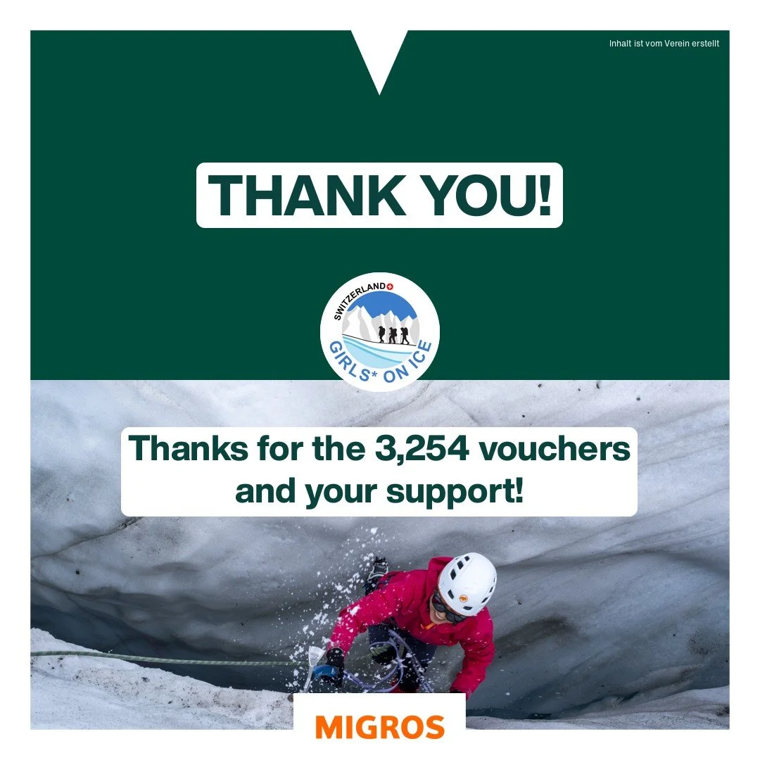 Thank you for your support and donating your Migros vouchers to us! It's incredible how many we already collected 🎉!

We still have until April 15 to get even more, so please give it your all again and ask around :).