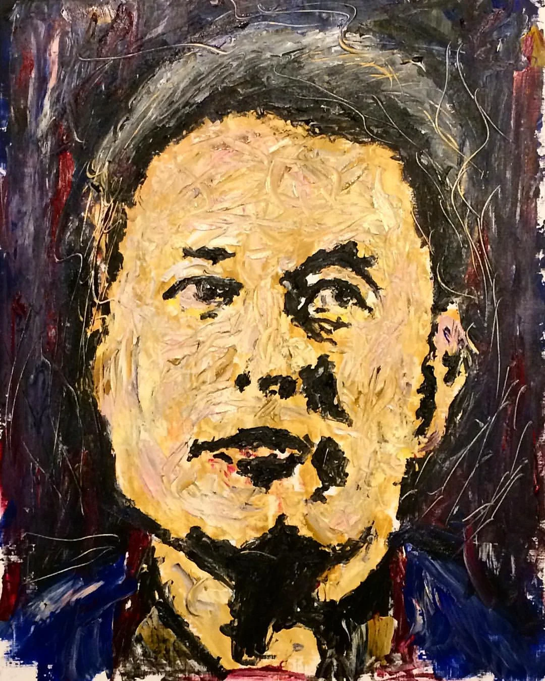 Portrait of Elon Musk