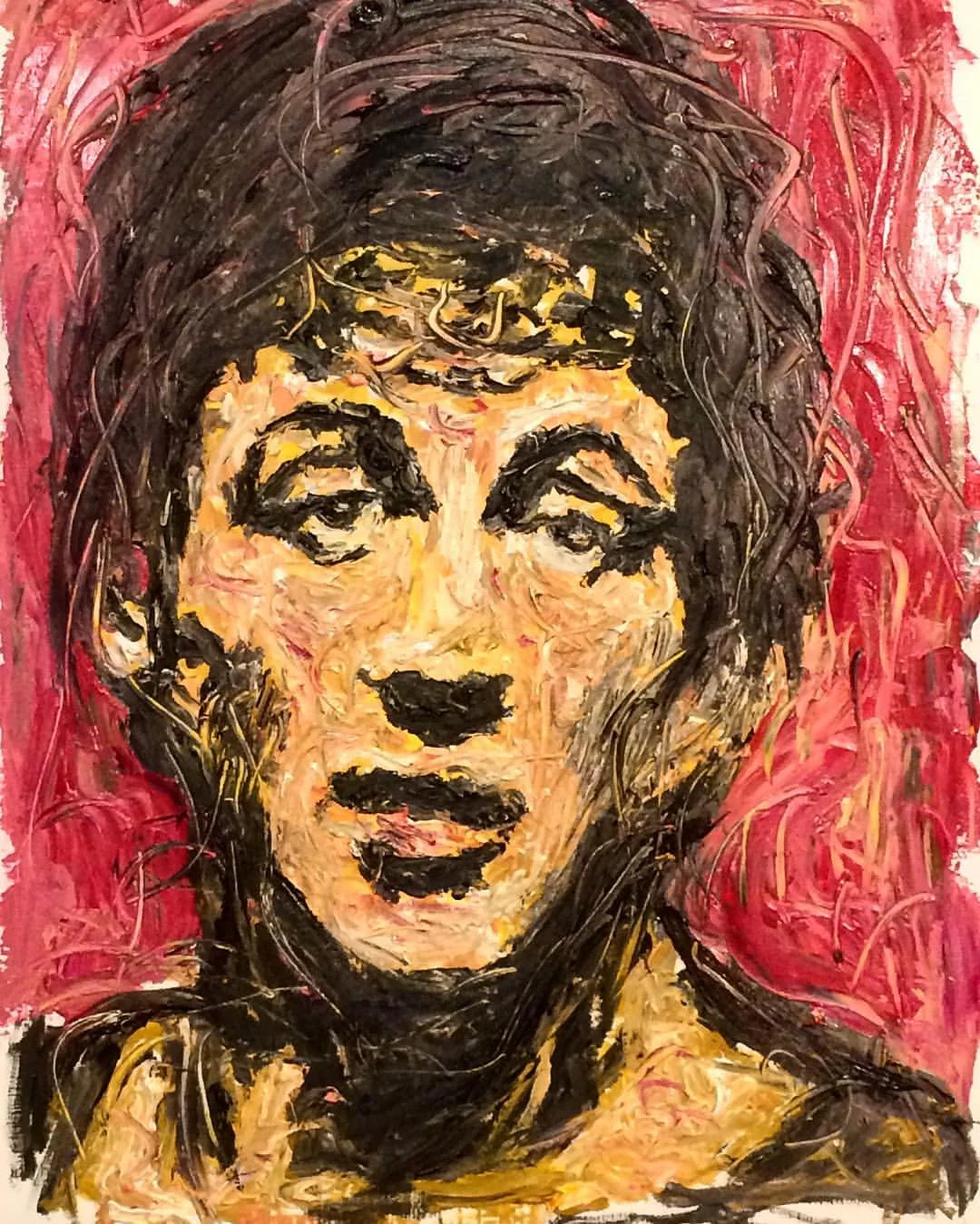 Portrait of Sylvester Stallone