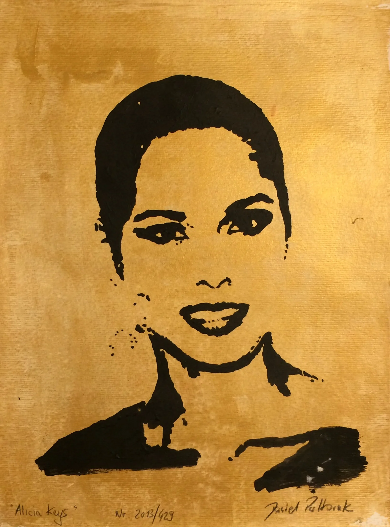 Portrait of Alicia Keys