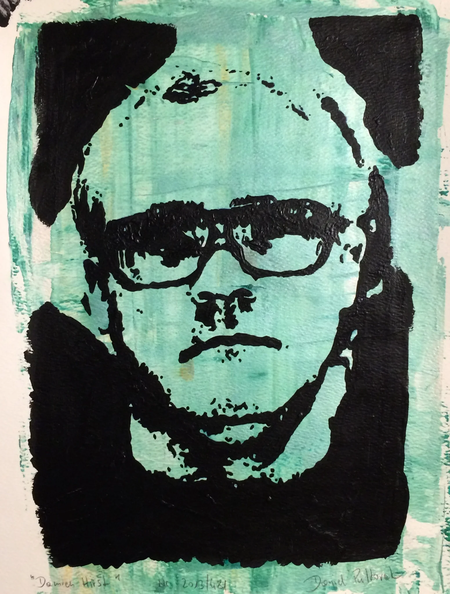 Portrait of Damien Hirst