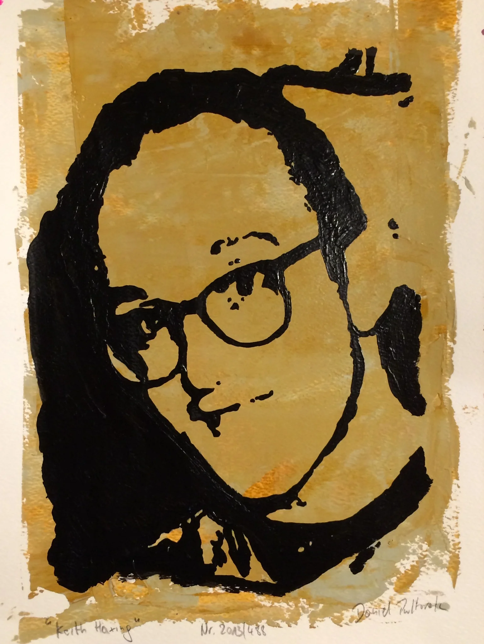 Portrait of Keith Haring