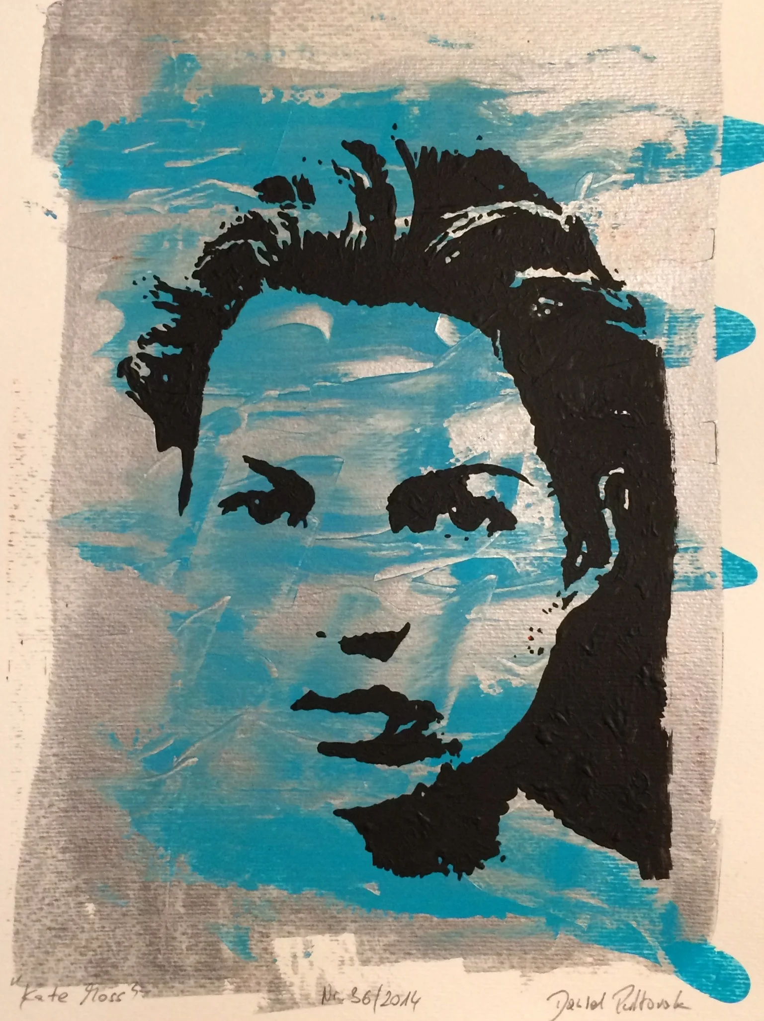 Portrait of Kate Moss