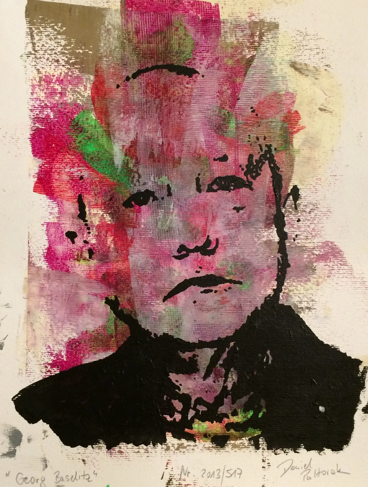 Portrait of Georg Baselitz