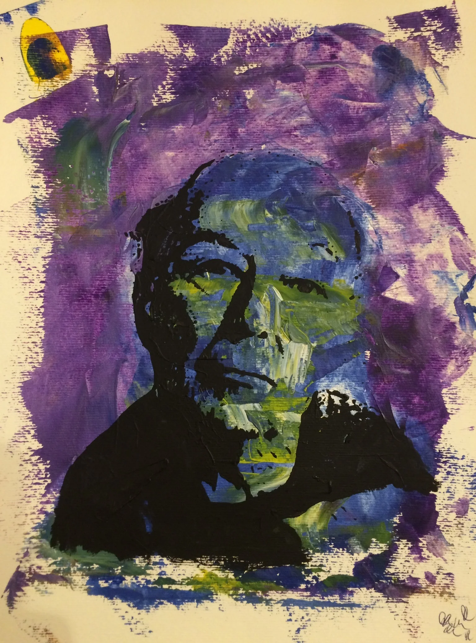 Portrait of Jasper Johns
