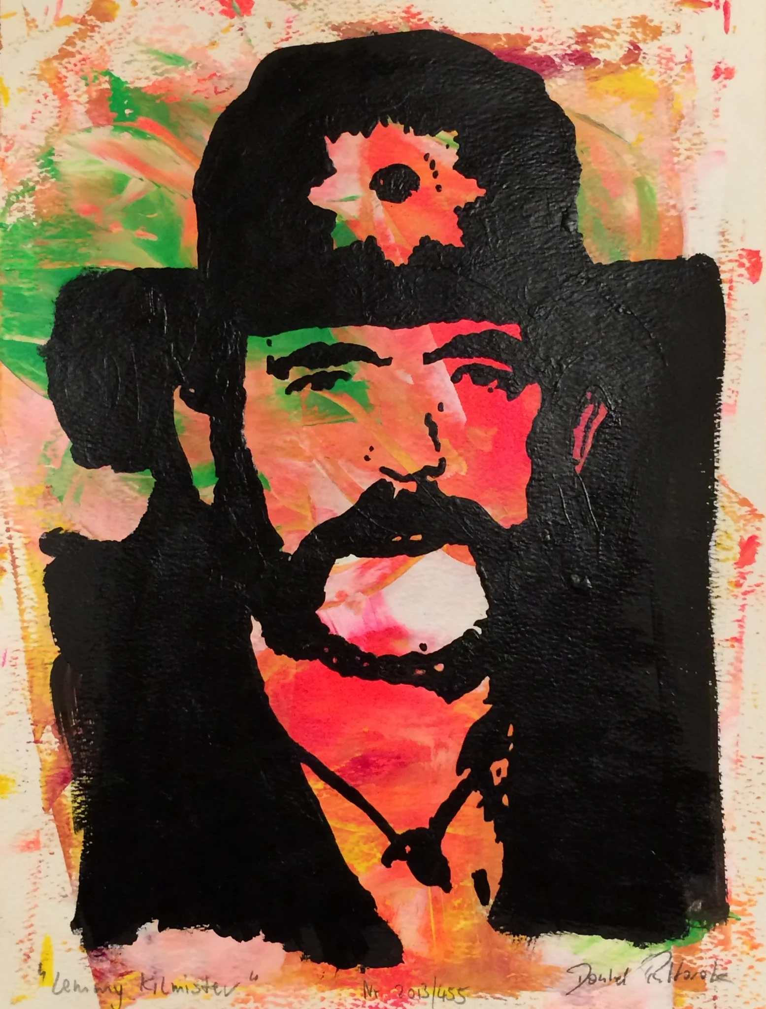 Portrait of Lemmy Kilmister