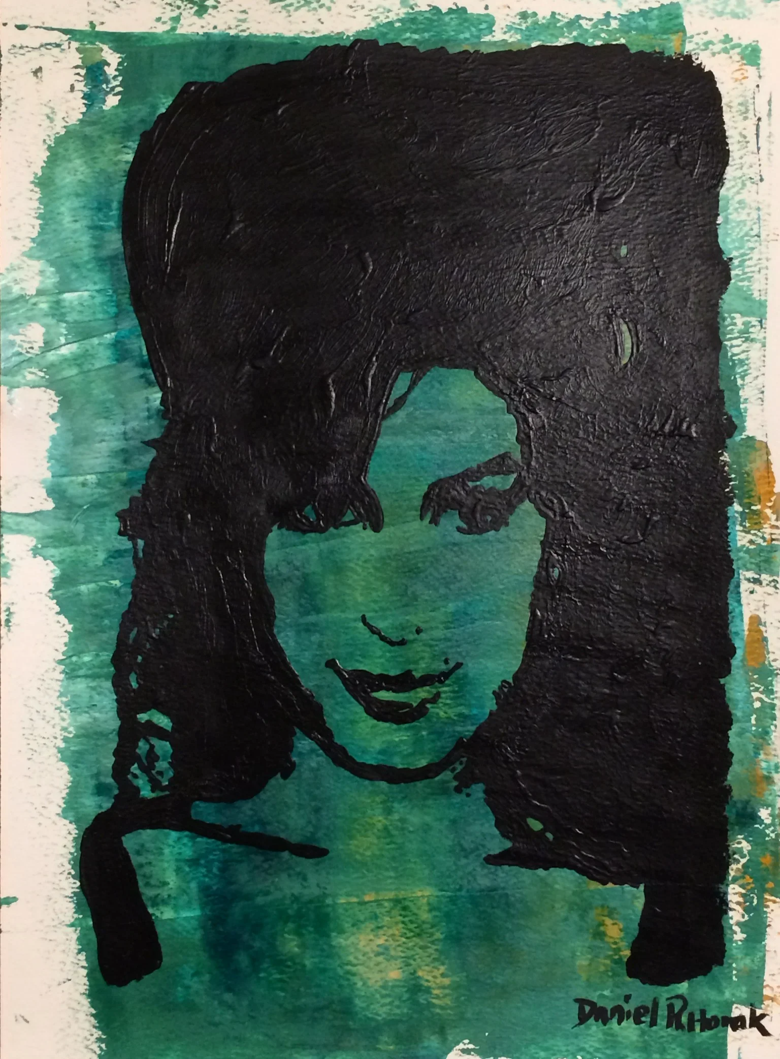 Portrait of Amy Winehouse