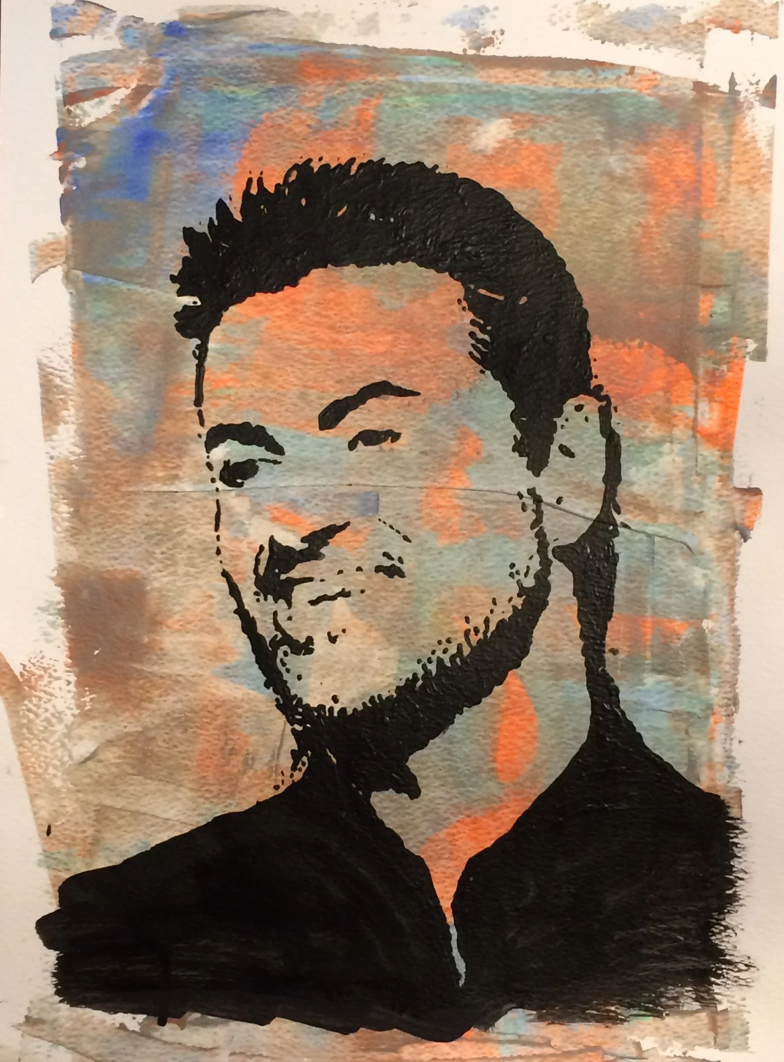 Portrait of George Michael