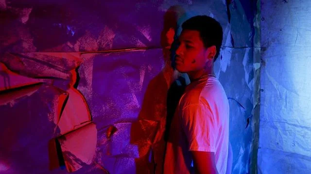 Quick frame from our next music video called Bloody Murder. Making the police lights was awesome. #bloodymurder #marblemountainfilms#africanamericanhistorymonth #musicvideo