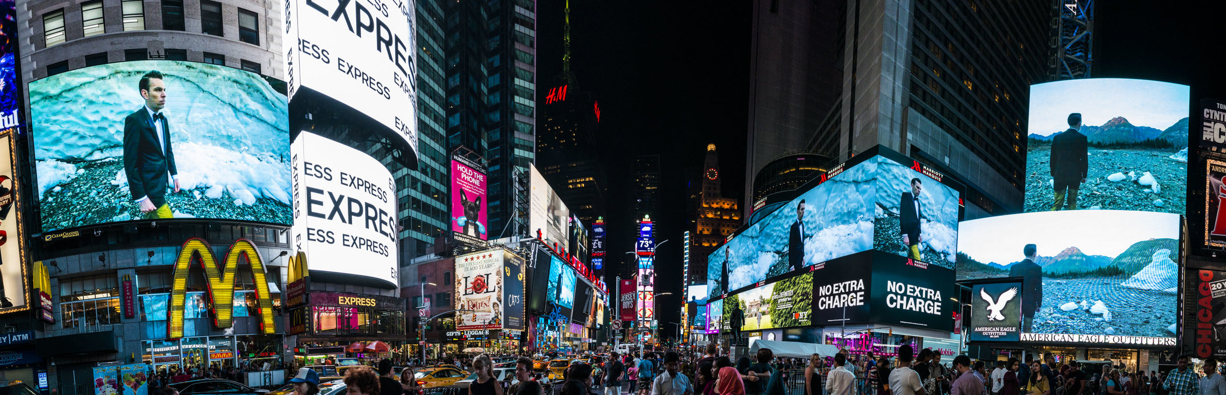 Photo by Lovis Ostenrik for Times Square Arts