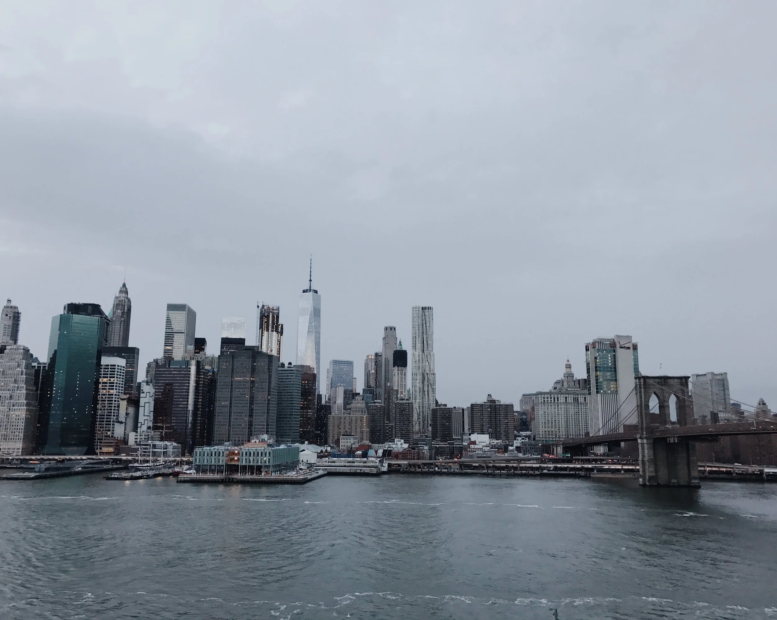 Amazing view from 1 Hotel Brooklyn Bridge rooftop