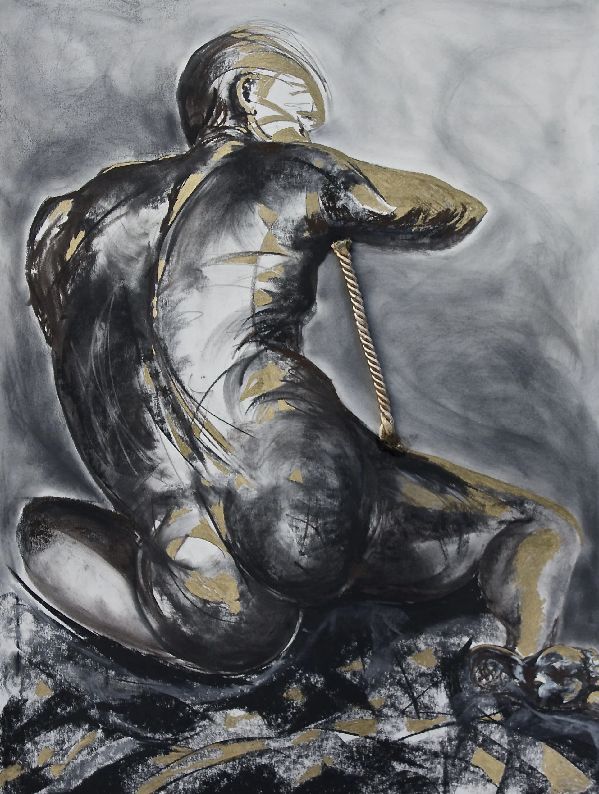 Male Study II - Diptych