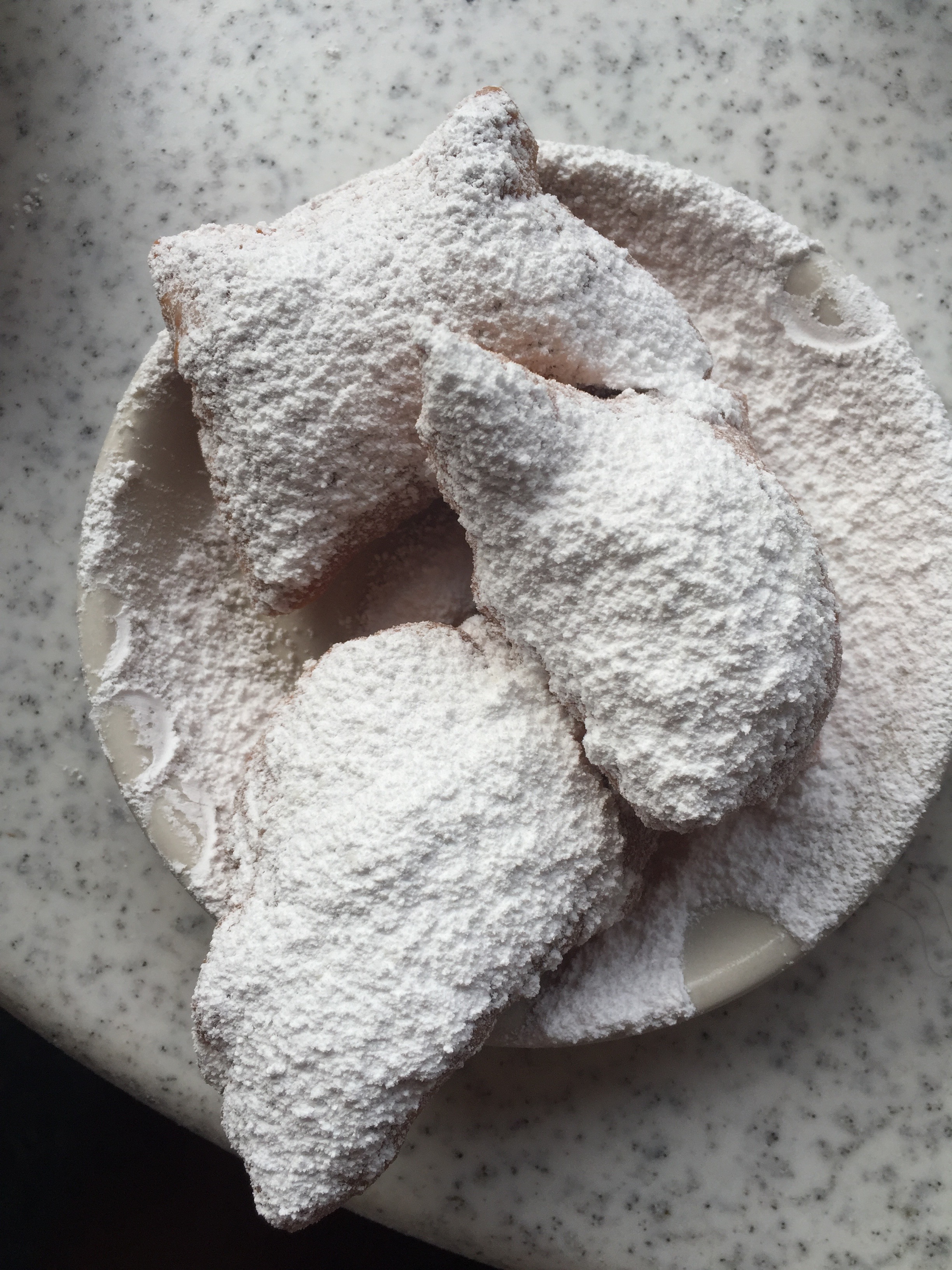 Beignets at Cafe Du Monde