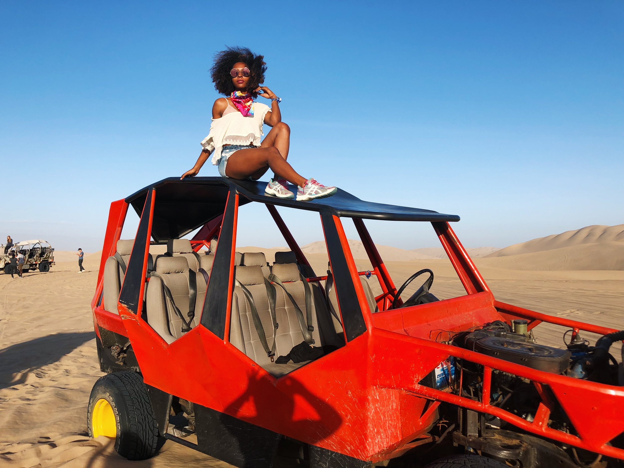 Day Trip from Lima -- Huachachina dune buggy tour