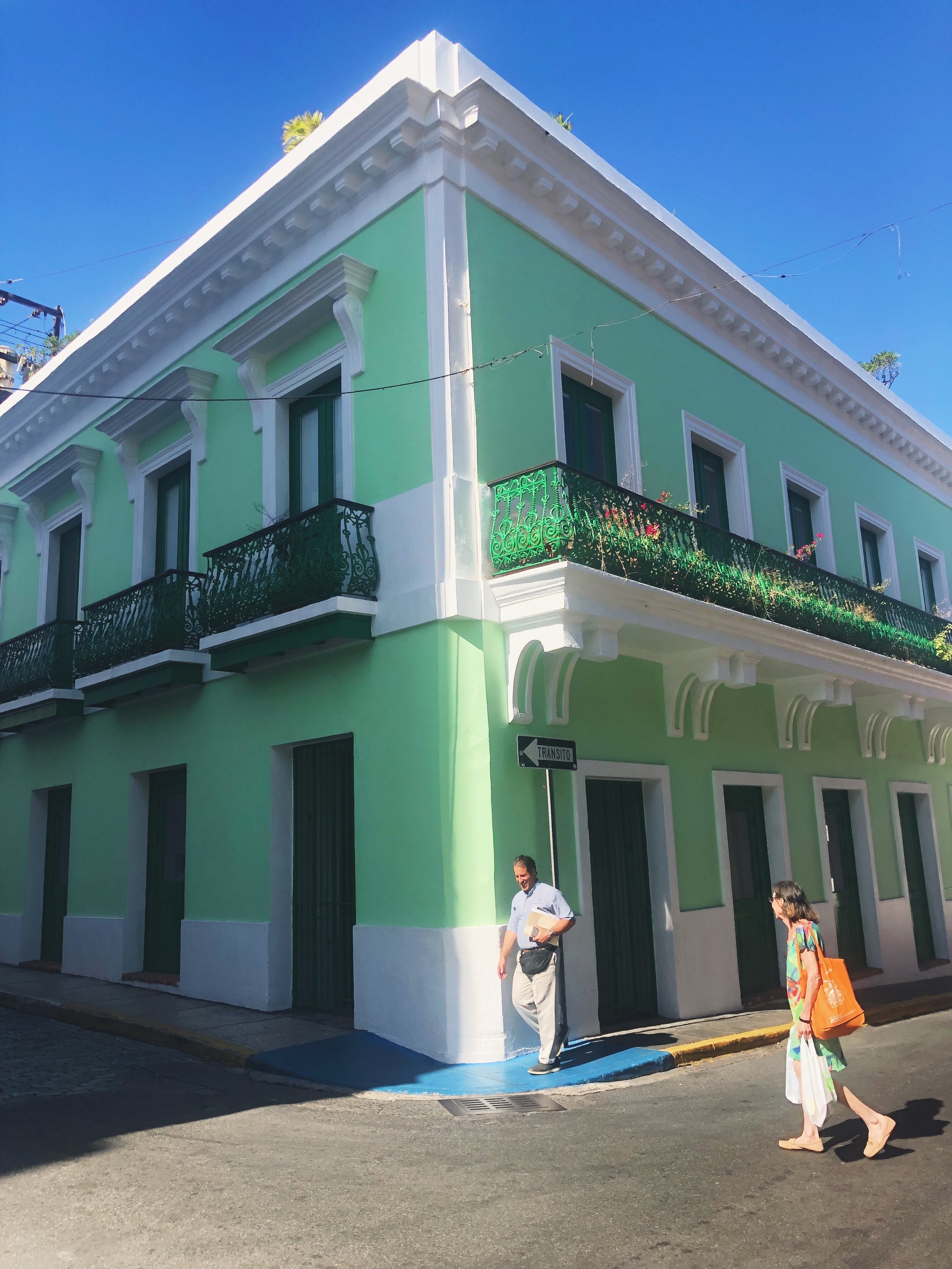 Colorful buildings in Old San Juan