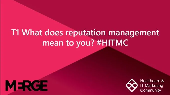  Reputation Management December 2019 #HITMC Tweetchat 