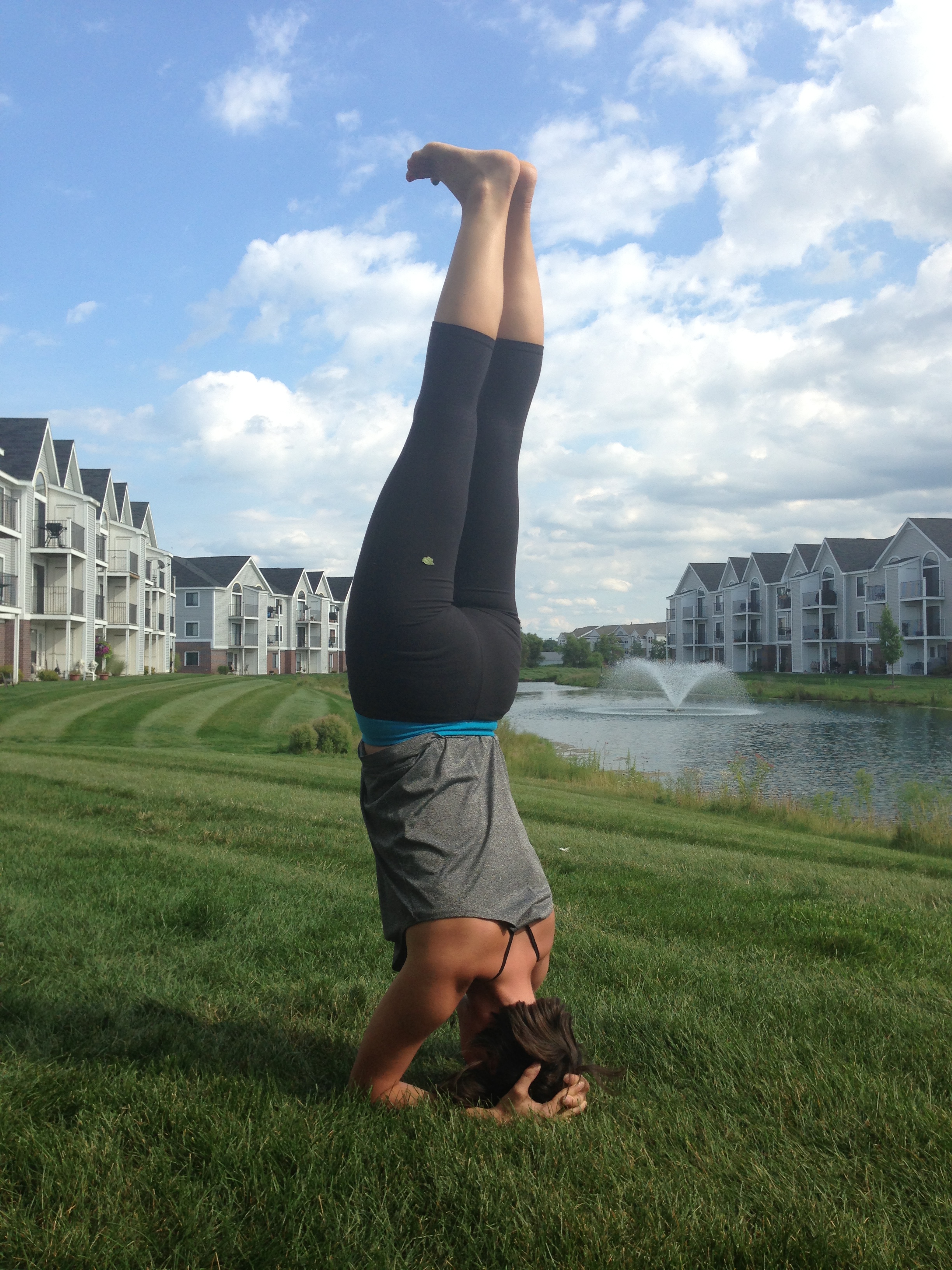 Summer of 2013, during my RYT200 Yoga teacher training