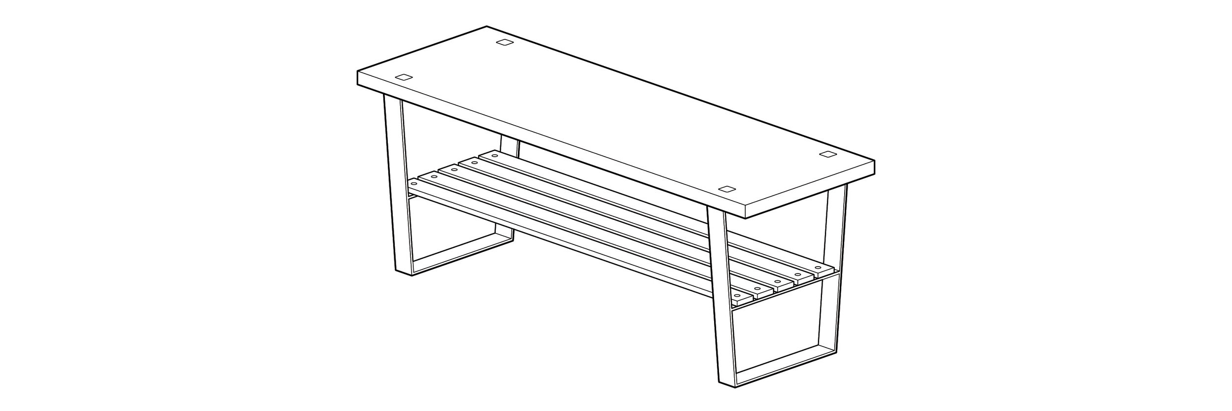 enright with shelf