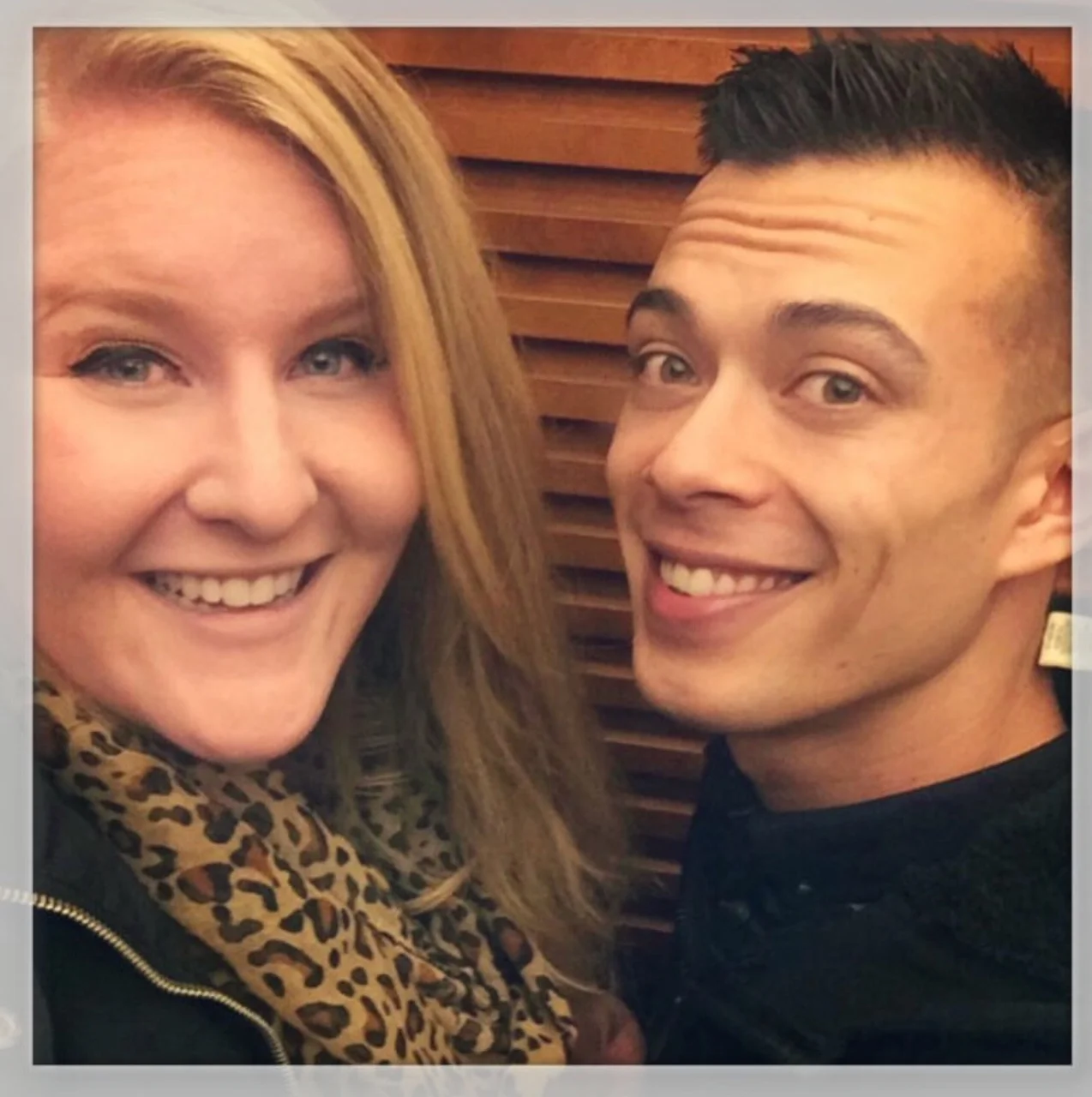 Liz and her husband, Wesley. Wes serves in the Colorado National Guard. 